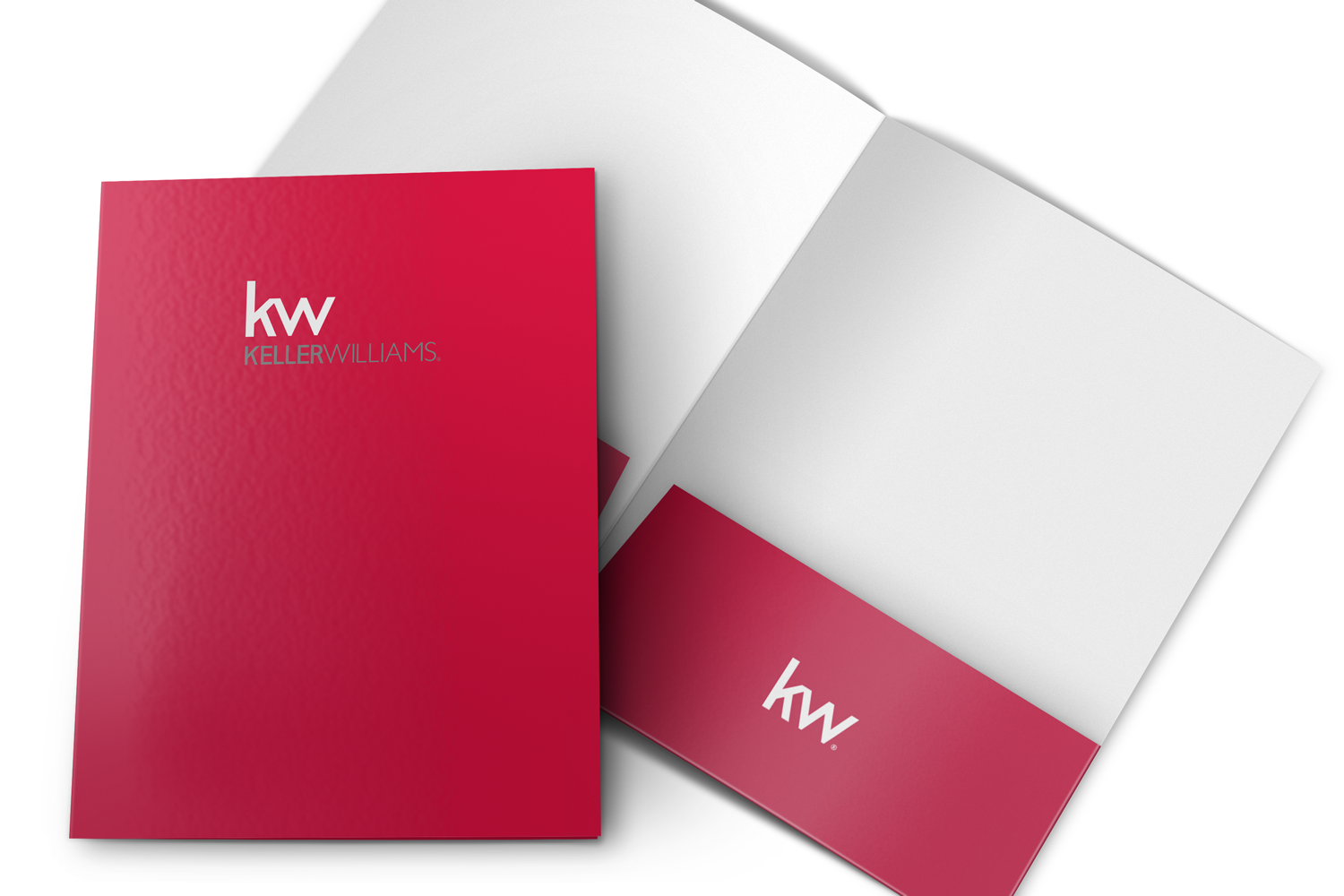 Keller Williams Folders, Red | Wholesalerealtyfolders